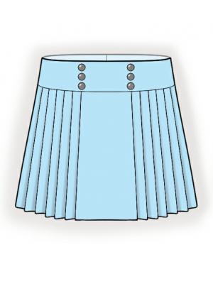 Технология сборки юбки с турнюром