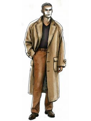 Готовые выкройки мужской одежды | Raincoat pattern, Raincoat, Rain wear