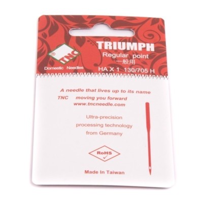 Иглы для БШМ TRIUMPH New 130/705H Универсальные №110 (уп.10шт) (2)