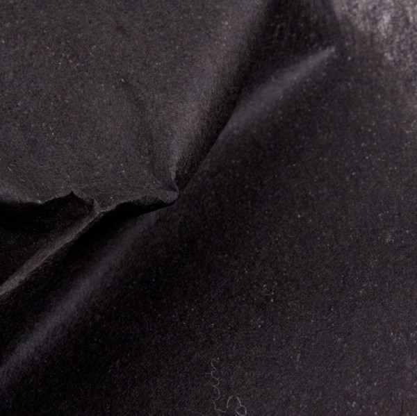 Флизелин 55г/м2 сплошной отрезной цв черный 90см (уп 5пм±10%) Danelli F4GE550
