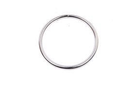 кольцо металл 40х3 мм цв никель (уп 100шт) купить по 8.5 - в интернет - магазине Веллтекс | Казань
.