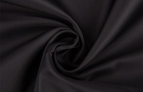 ткань подкладочная твил 75гр/м2, 100пэ, 150см, черный,s580, (50м) ks купить в Казани.