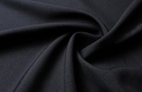 ткань габардин 180гр/м2, 100пэ, 150см, черный/s580, (рул 50м) tpx051 купить в Казани.